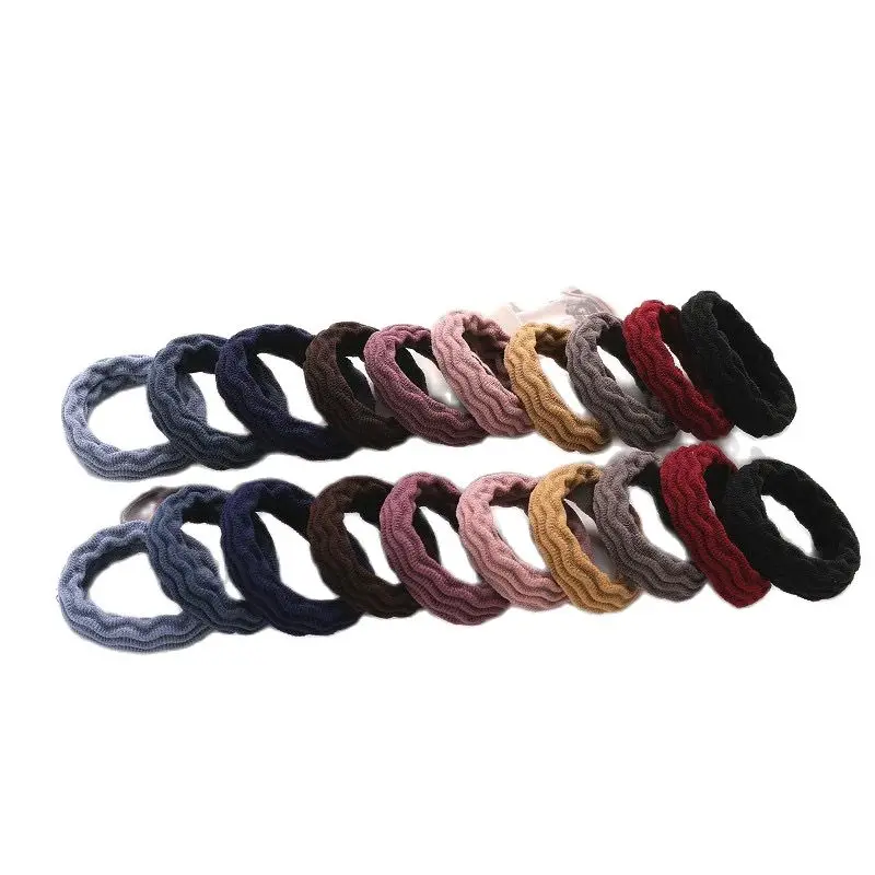 

20pcs/Lot Elastic Hair Rubber Band Accessories Scrunchies tie Packed In Barrel