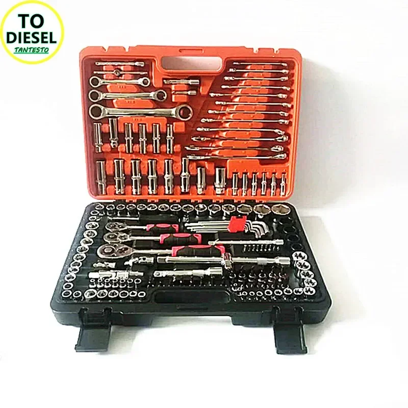 150 шт. наборы инструментов для комбинированных гаечных ключей с быстрым втулкой