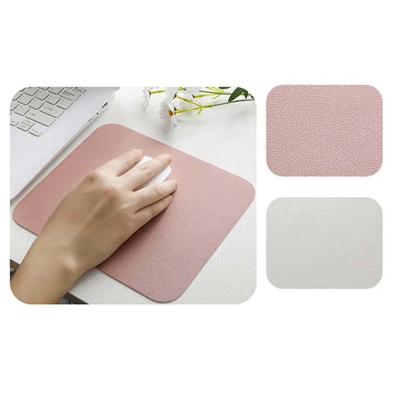 

PU Non-Slip Gaming Desktop Mouse Pad Waterproof Anti-Scratch Double Sided Mat