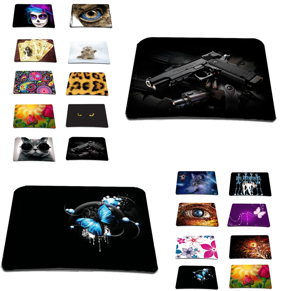 

Rubber Anti-Slip Slim Gaming Mousepad Soft Desk Pads For Overwatch World Of Warcraft CS GO 22*18cm Small Carpet Wholesale 2022
