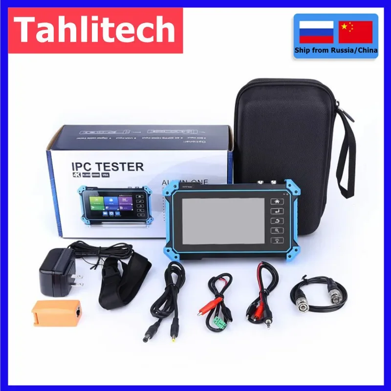 5 4 дюймовый 4K CCTV тестер монитор HDMI VGA IPC камеры Ahd мини-монитор Poe портативный Cftv