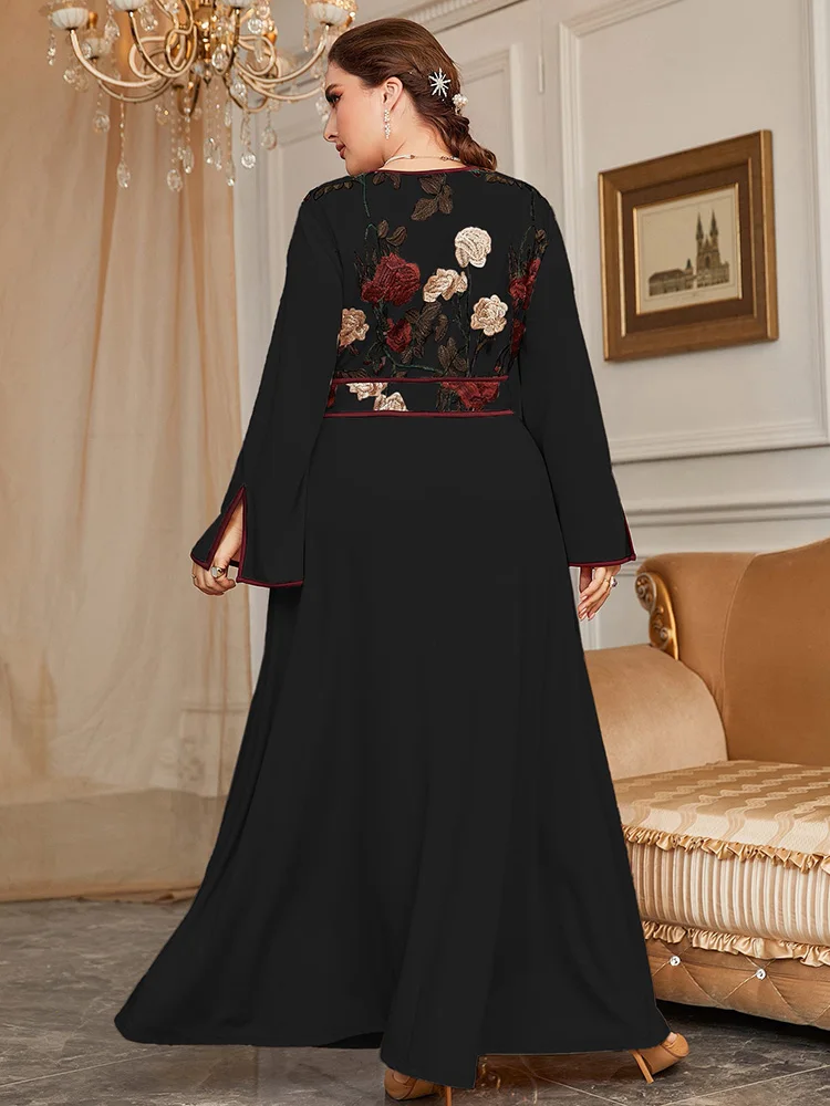 Рисунок 2 - Женское платье-макси с длинным рукавом