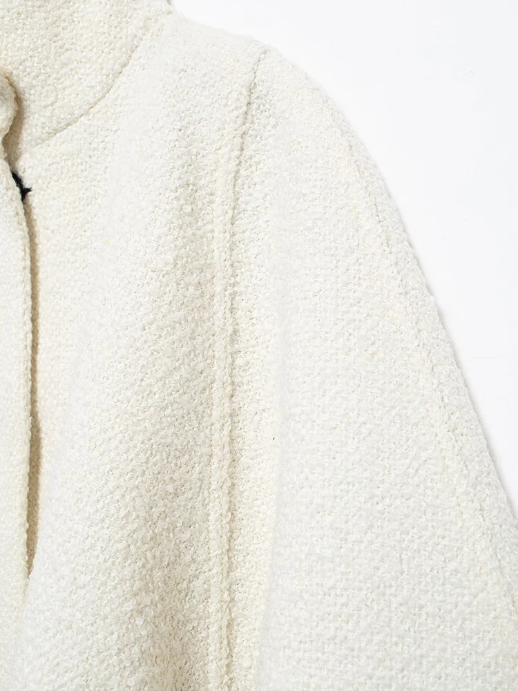 Осень/зима 2023 женская модная повседневная короткая куртка-накидка в европейском