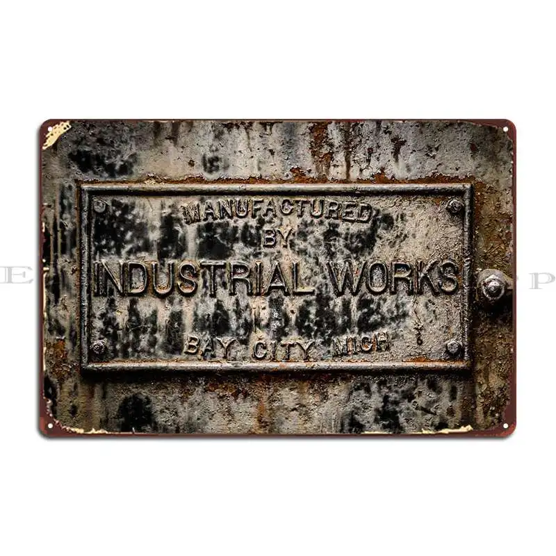 

Промышленные работы, Бэй, город, металлический знак, дизайн, живопись, гараж, проектирование, Жестяная Табличка на гараж постер