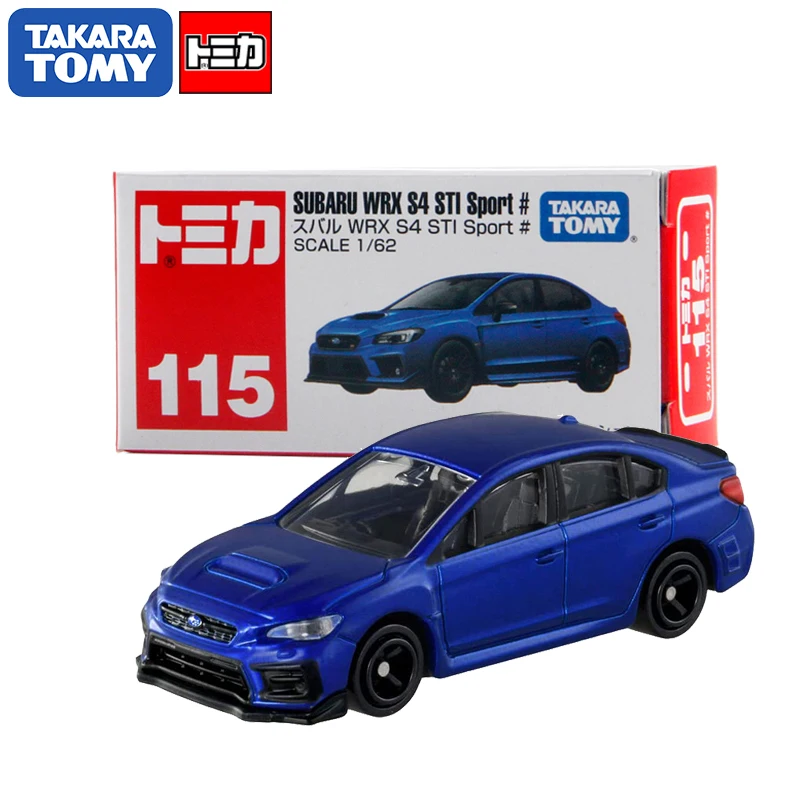

Takara Tomy Tomica Subaru WRX S4 STI Sport TP115 Coupe Alloy Car Diecast Model Mini Metal Desktop Ornament 1/62 Boy Birthday Toy
