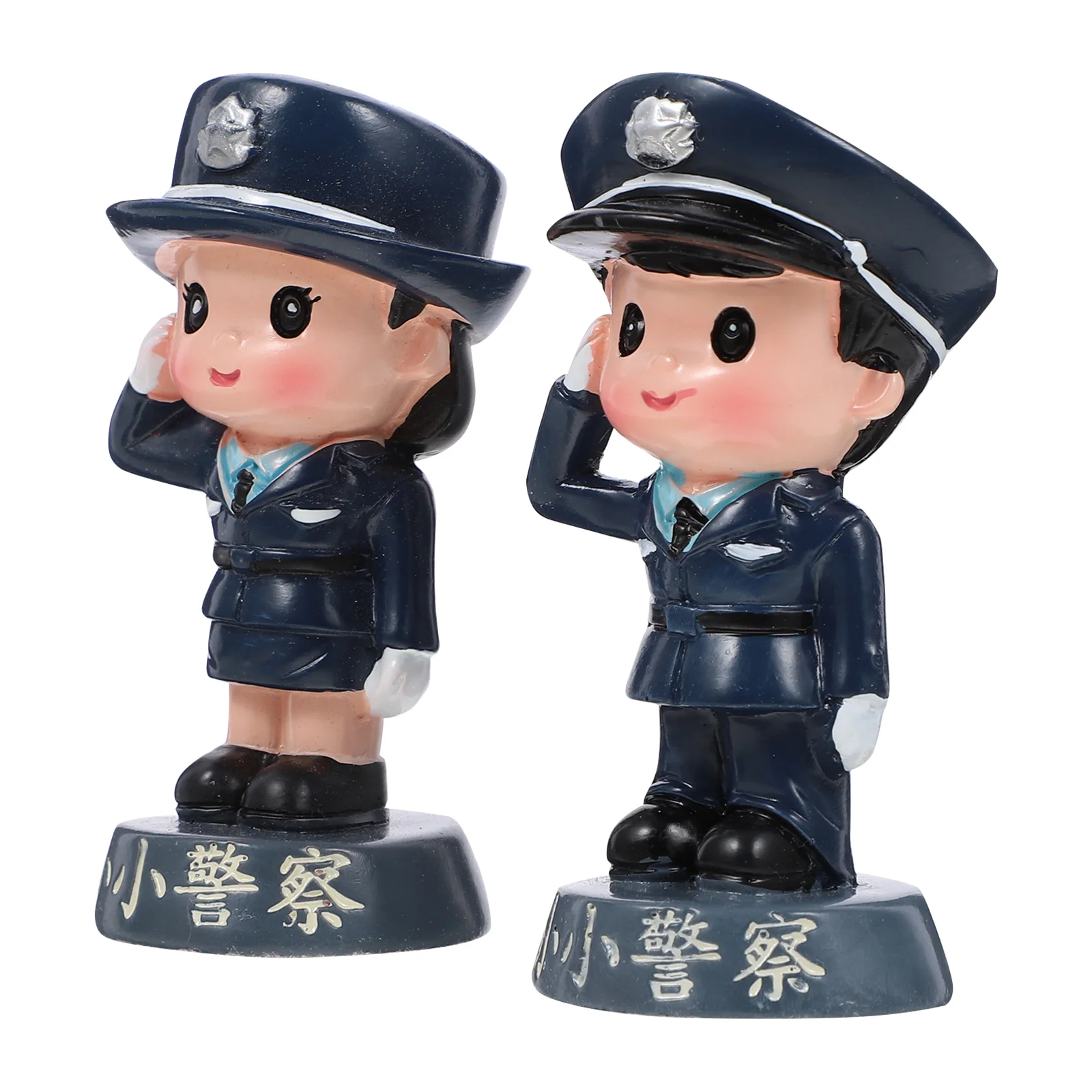 

2 шт. фигурки полицейских, украшения для торта, детские украшения для торта на день рождения