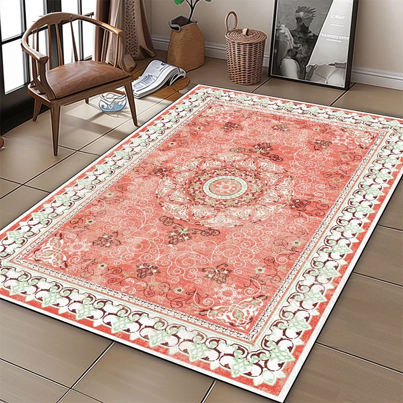 Ретро этнические роскошные ковры для гостиной большие коврики домашний декор