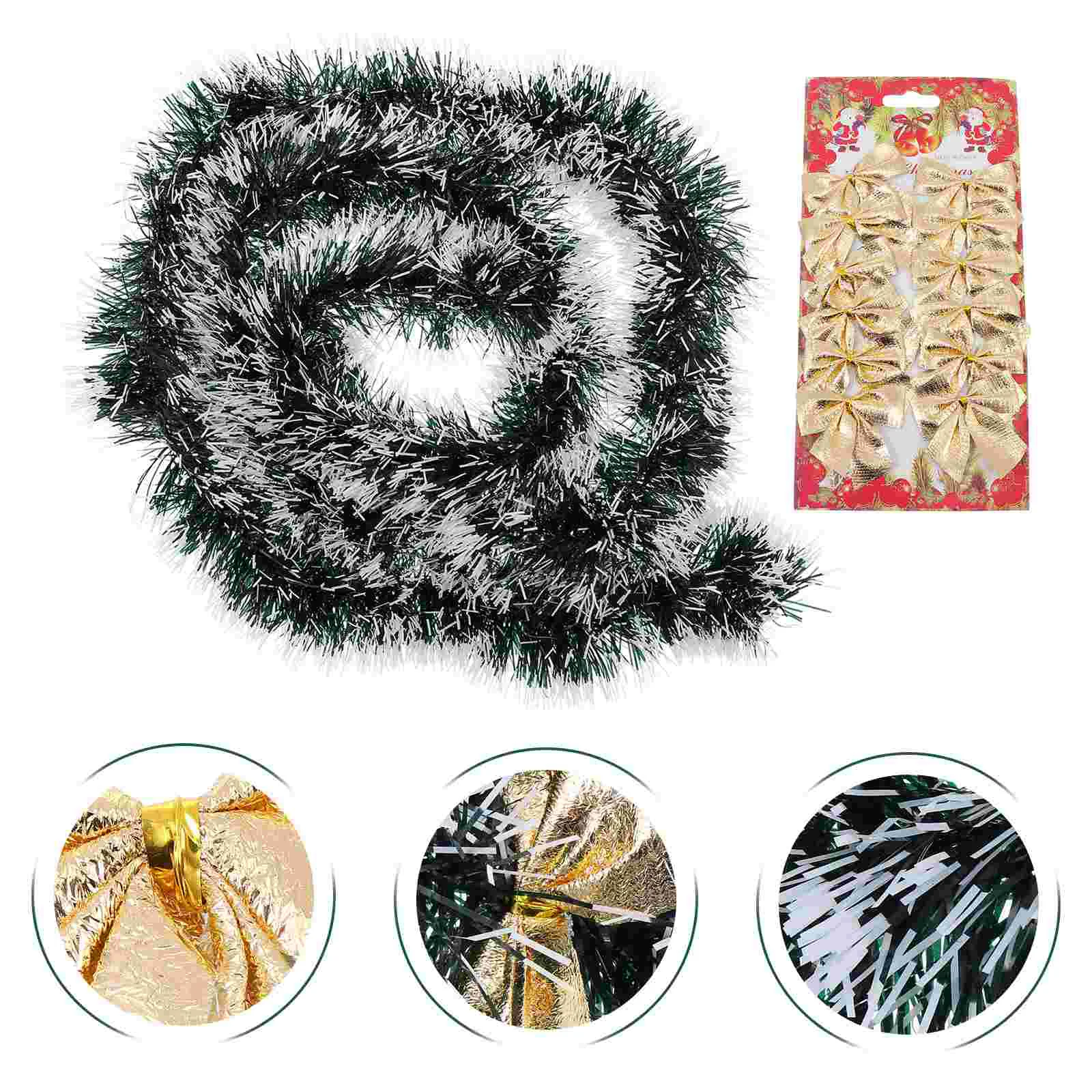 

Christmas Garland Decorative Strips Tree Decorations Greenerystairs Artificial
