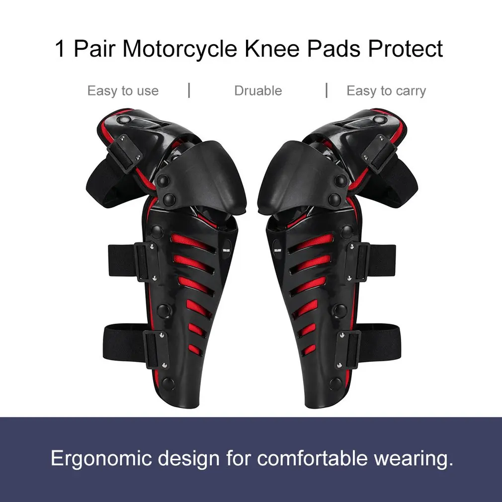 

1 Pair Motorcycle knee & elbow protective pads Motocross skating knee protectors riding protective Gears pads protection