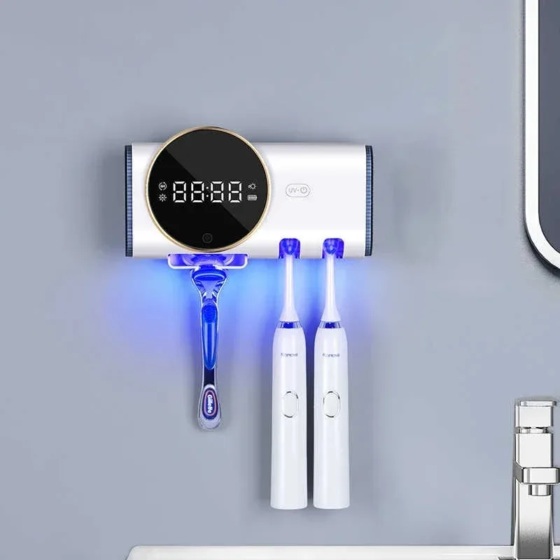 

Держатель для зубной щетки с УФ-стерилизацией