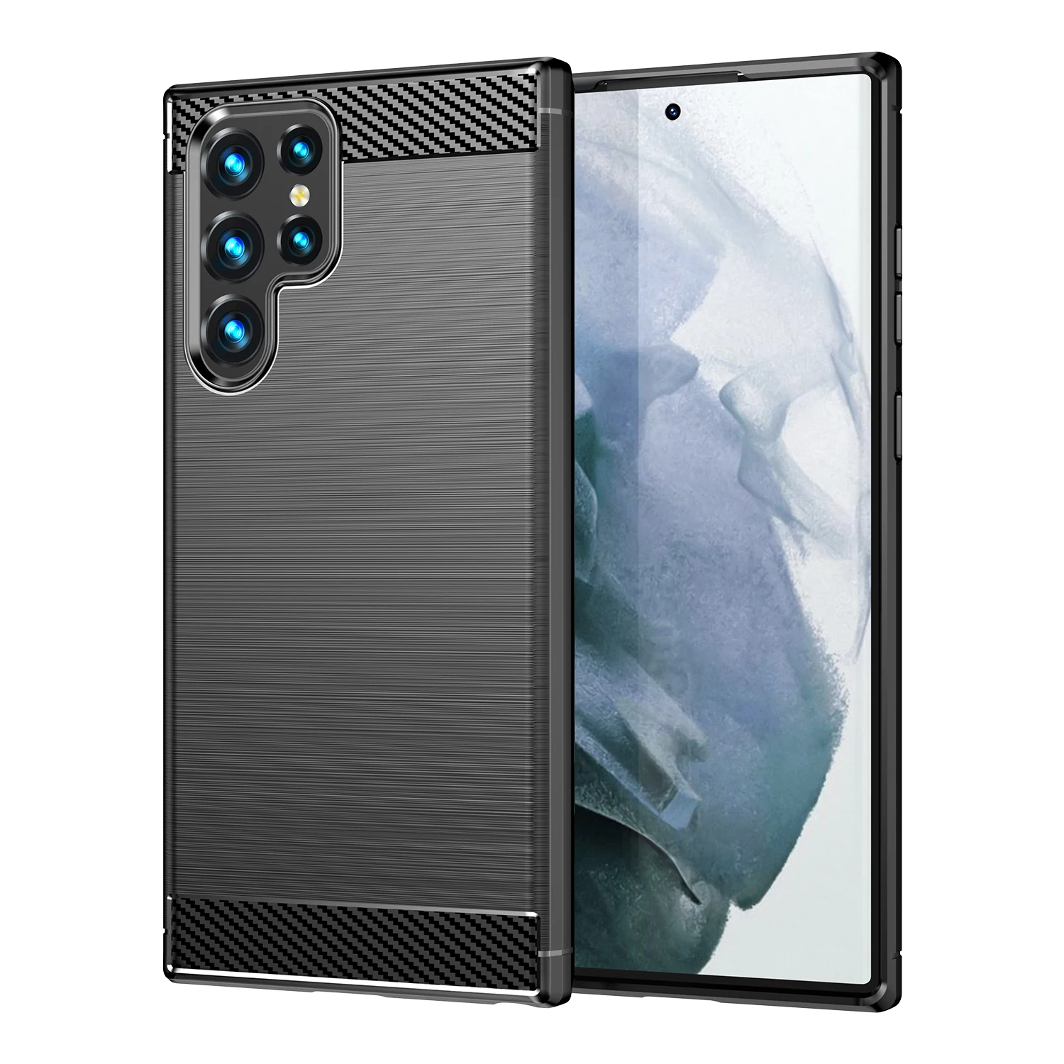 

For Samsung S21 FE S22 Ultra S20 S21+ Case Slim Soft Silicon Protective Shockproof Case For Galaxy A52 A42 A32 A22 A12 A50 A70