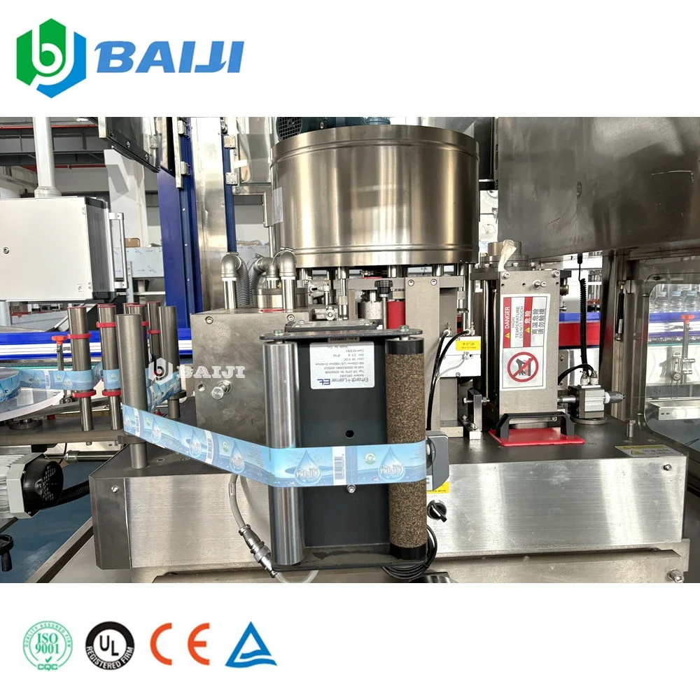 Автоматический роторный аппликатор для бутылок домашних животных