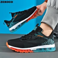men sneakers male casual mens shoes full palm air cushion sports breathable shoes loafers non slip walking footwear running shoe