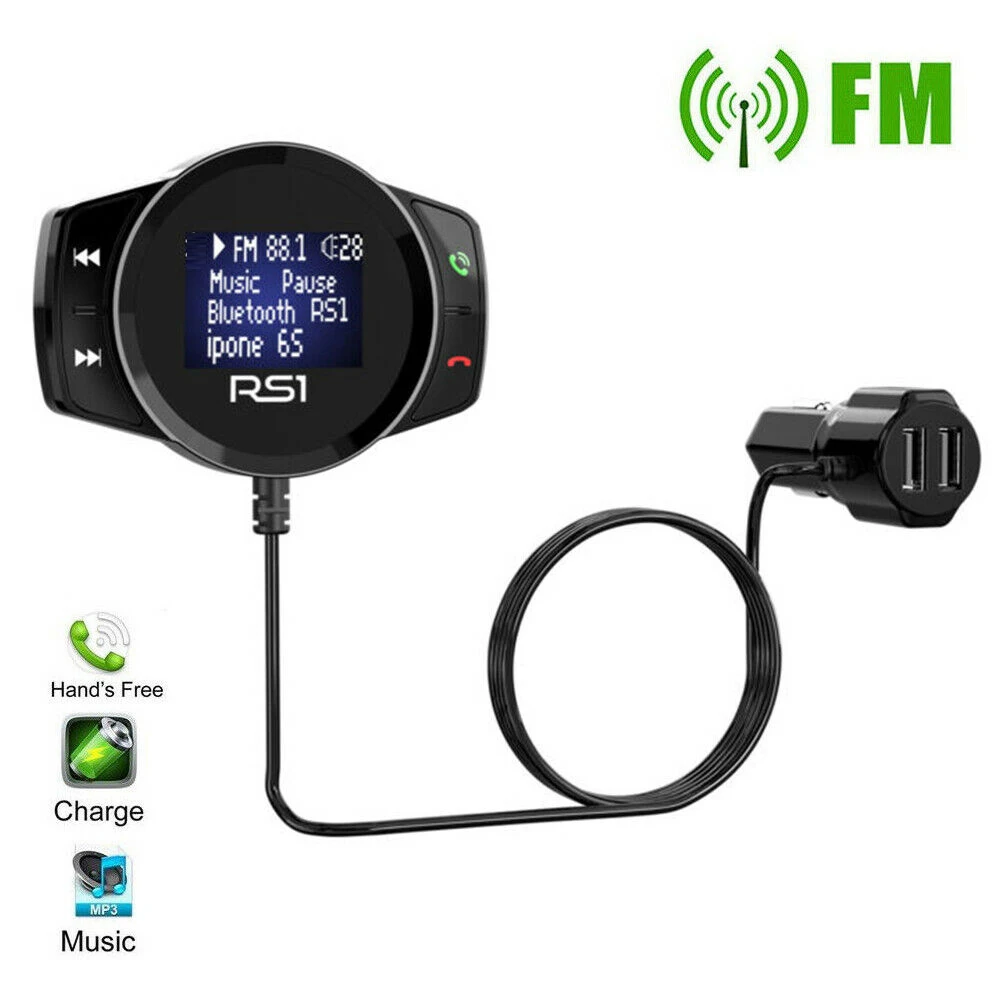 

Беспроводной автомобильный FM-передатчик с ЖК-дисплеем и mp3-плеером