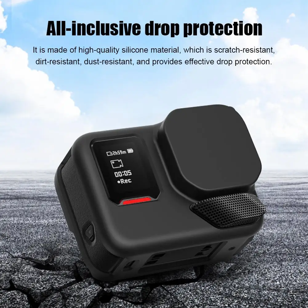 Silicone Camera Lens Cap FOR Insta360 Ace Pro 2 Anti-scratch Dust-proof Protective Cover Protector Accessories