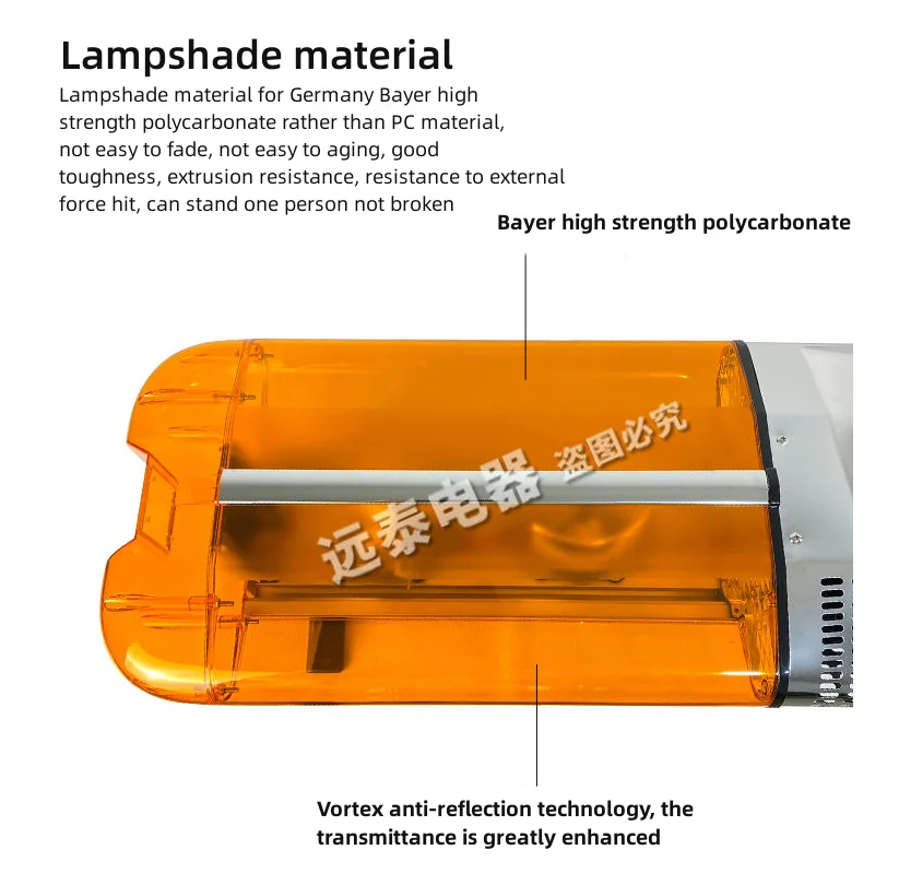 Огнеупорный автомобильный стробоскоп красный светодиодный фонарь аварийный