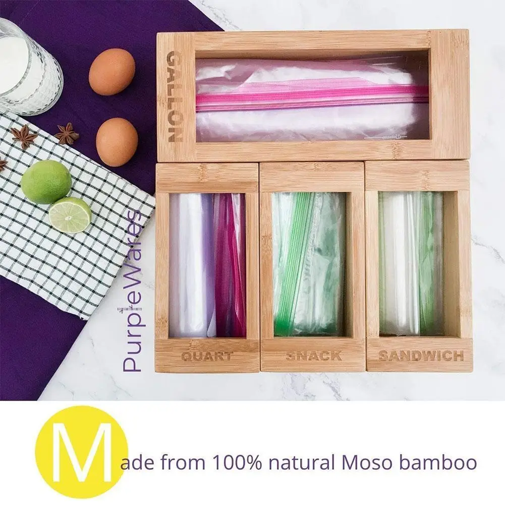 

Bamboo Box Creative Desktop Organizer Wooden Storage Box Plastic Wrap/Chess/Card Packaging Case Dispenser Food Storage Box