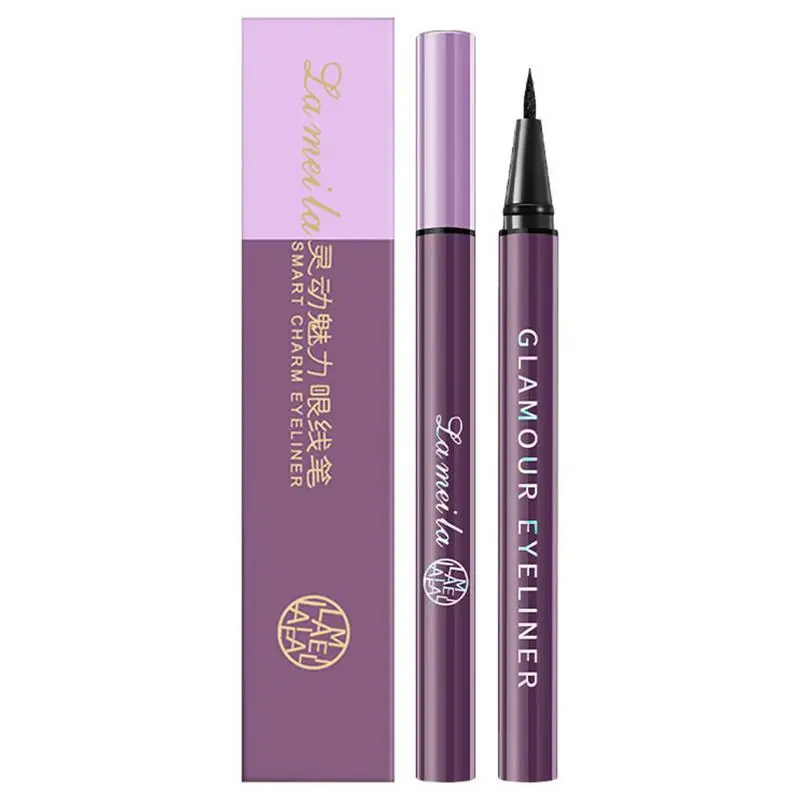 

1pcs Wholesale Thin Liquid Eyeliner Pen Black Eye Liner Pencil 24 Hours Long Lasting Water-Proof Eyes Makeup Tools
