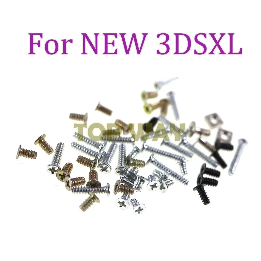 

1set Replacement For Nintend New 3DSLL XL Philips Head Screws Set for new 3ds xl ll Game Console Shell