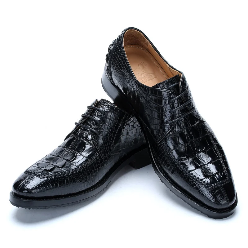 

Мужская модная деловая Повседневная Деловая официальная Обувь На Шнуровке; Роскошные оксфорды из натуральной кожи; Высококачественные удобные свадебные туфли