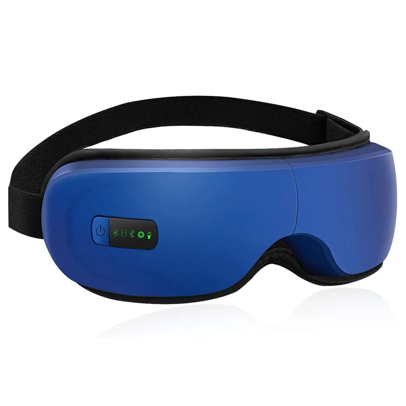 

Eye Massager, Relieve Eye Strain Dark Circles Eye Bags Dry Eye Improve Sleep, Portable Electric Bluetooth Eye Massager