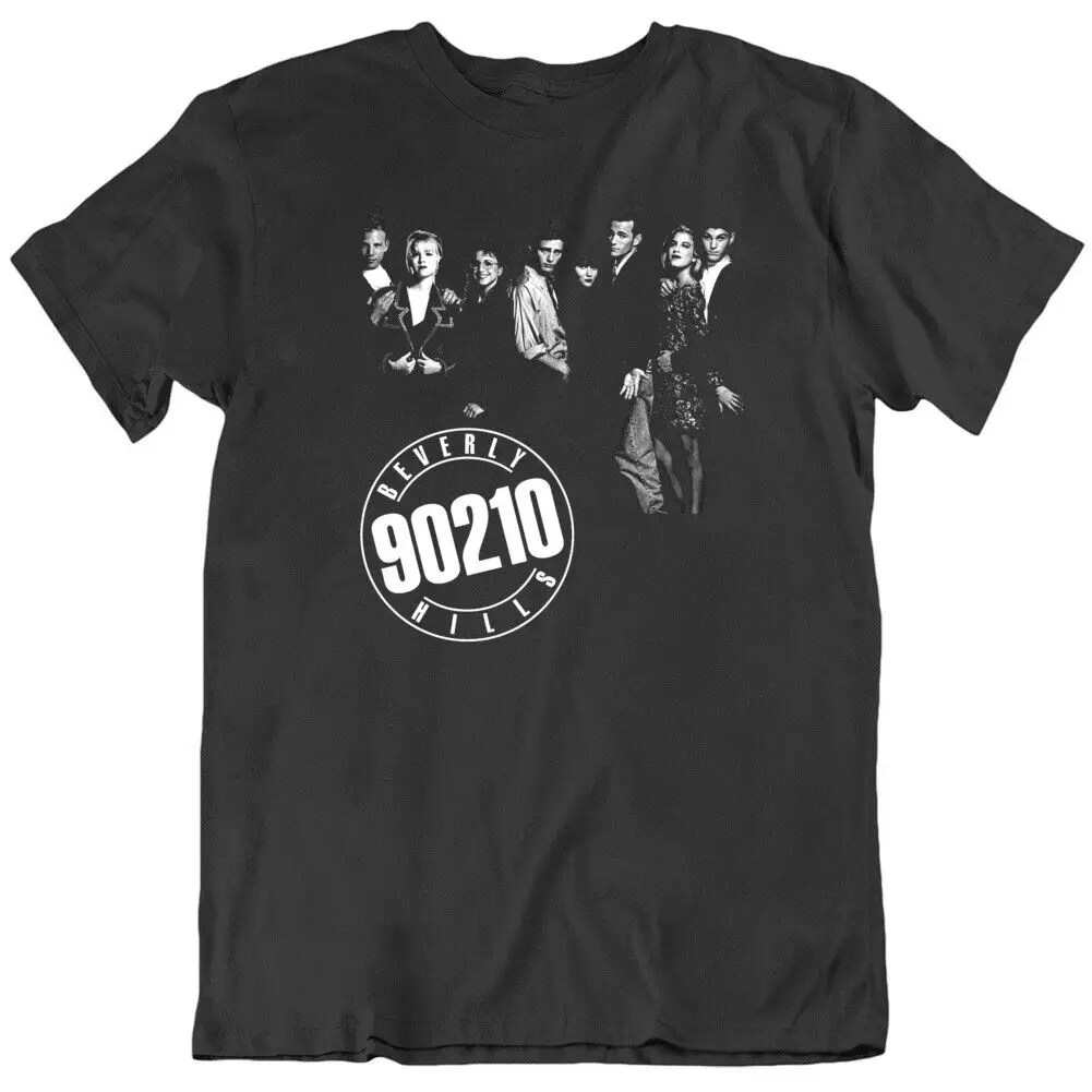 Футболка Beverly Hills 90210 литая классическая футболка для фанатов ТВ-шоу v2