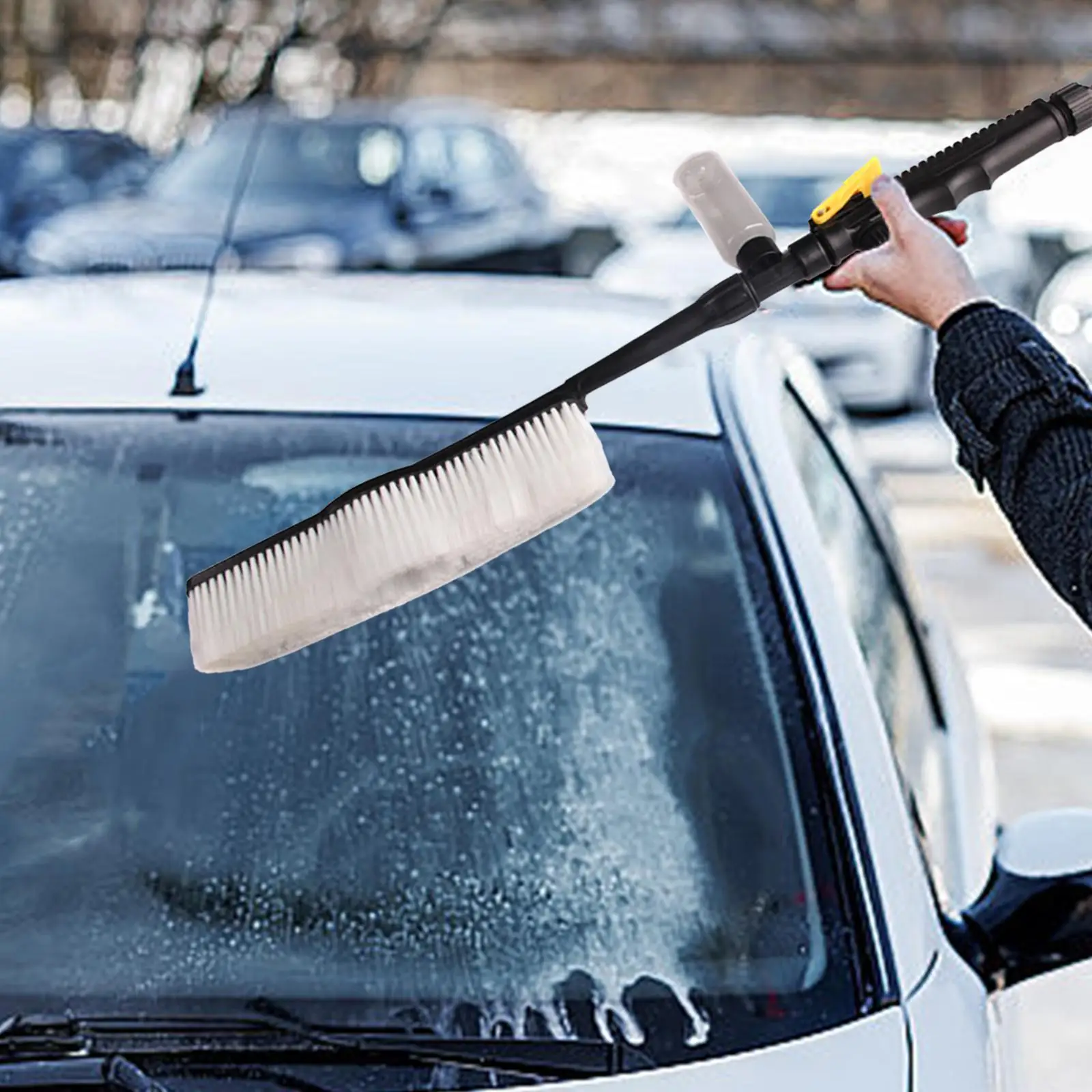Семейный очиститель с дозатором мыла для автомобильных колесных грузовиков