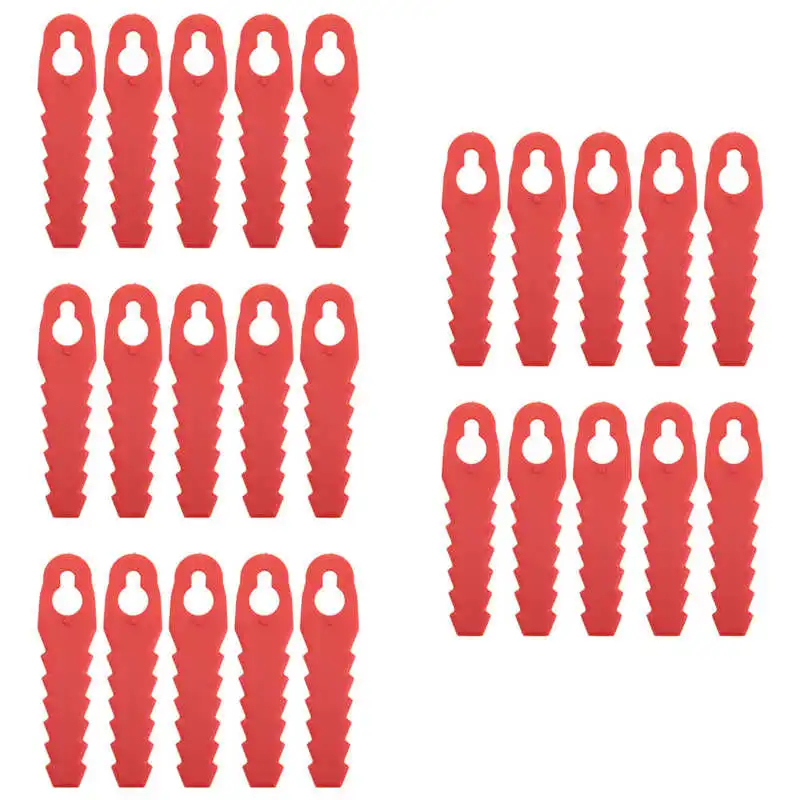 

Grass Mowing Plastic Blades Durable Lawn Mower Plastic Blade for Gardener for L85 Sawtooth Trimmer