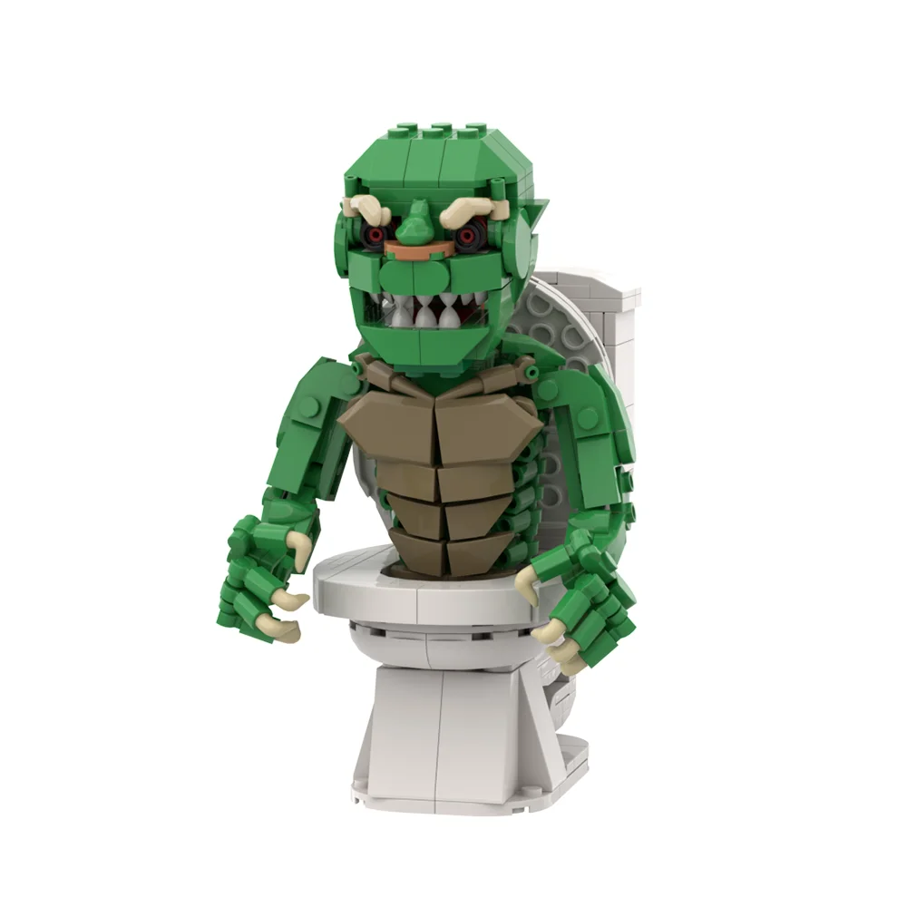 Gobrick MOC фильмы ужасов Ghoulies унитаз монстр блоки для мужчин игрушки подарок