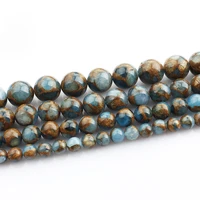 1539cm strand round composited stone rock 4mm 6mm 8mm 10mm 12mm beads for jewelry making findings diy bracelet 1