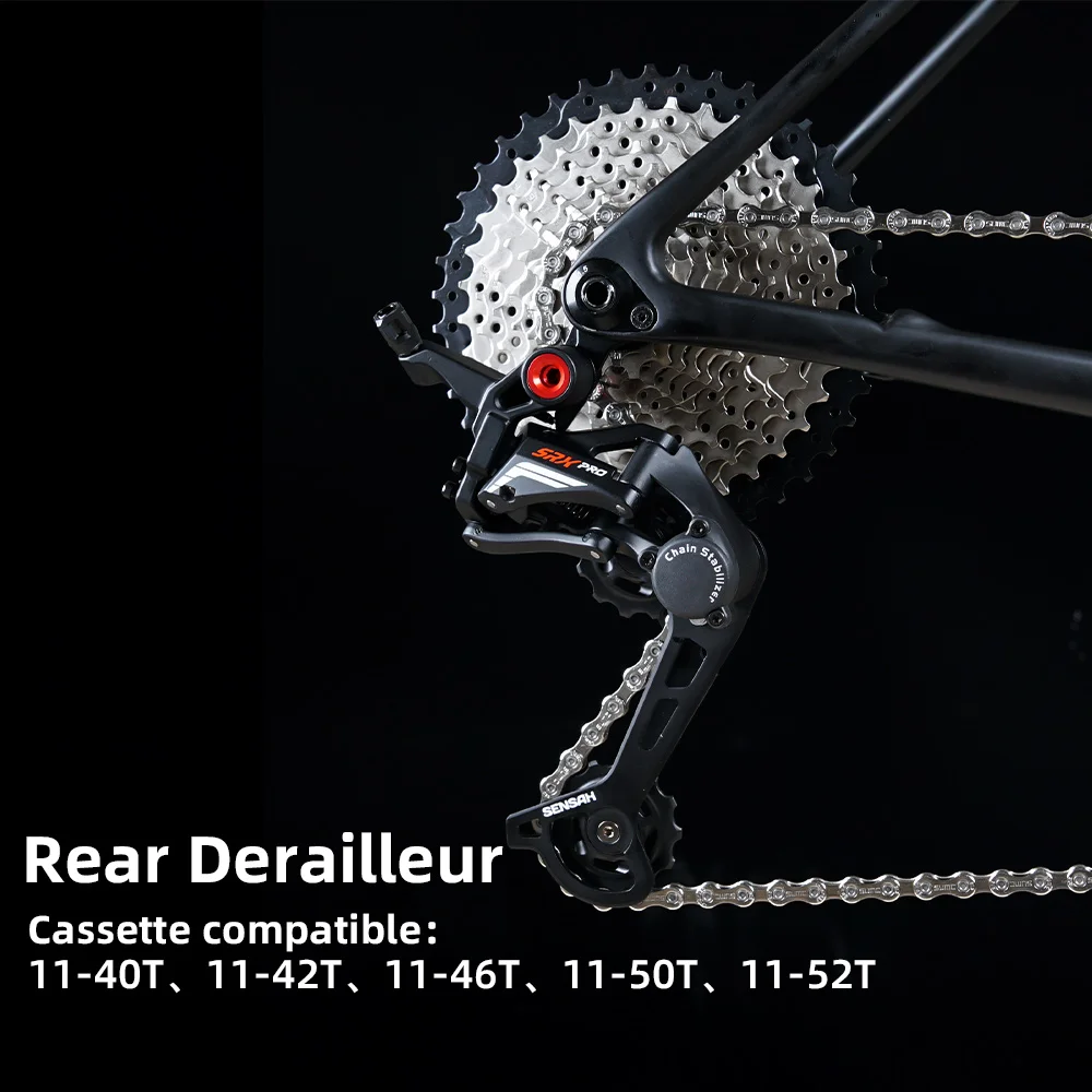 SENSAH SRX PRO 1X11 Speed Groupset с переднимизадними переключателями переключения передач 11s 11V, кассетной цепью для гравийного велосипеда НОВИНКА (art.: 3920cecbb20ee) - 3920cecbb20ee
