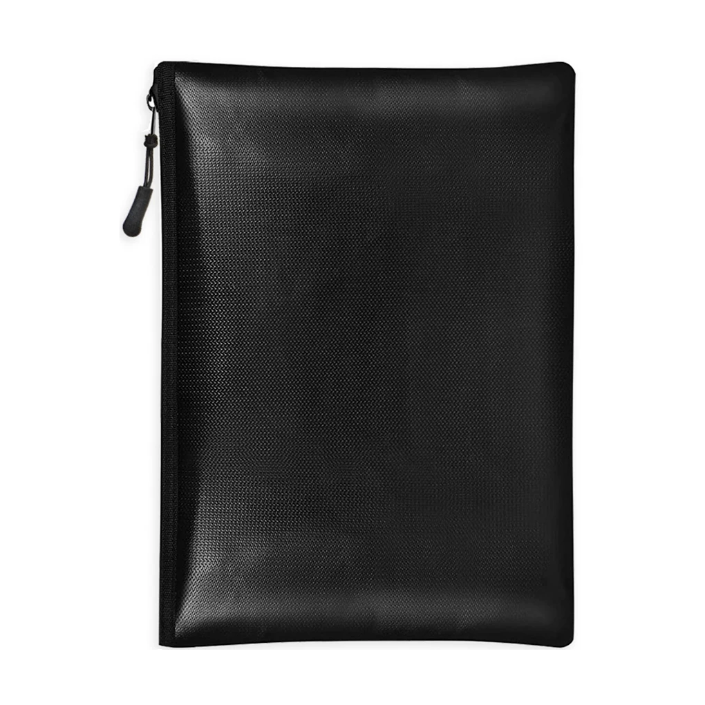 

Огнеупорная Сумка для документов, водонепроницаемый держатель для денег, паспорта, монет, безопасный карман с силиконовым покрытием для до...