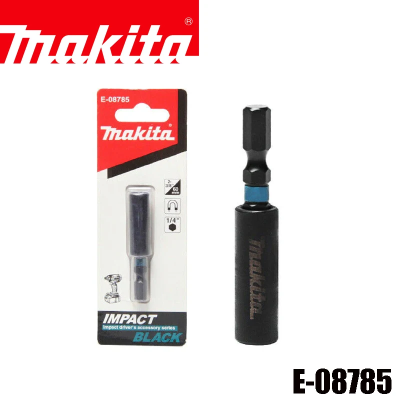 

Запчасти для электроинструментов Makita, 50 мм, 60 мм, ударная черная розетка, набор адаптеров, держатель для отверток, аксессуары для электроинструментов, дрели