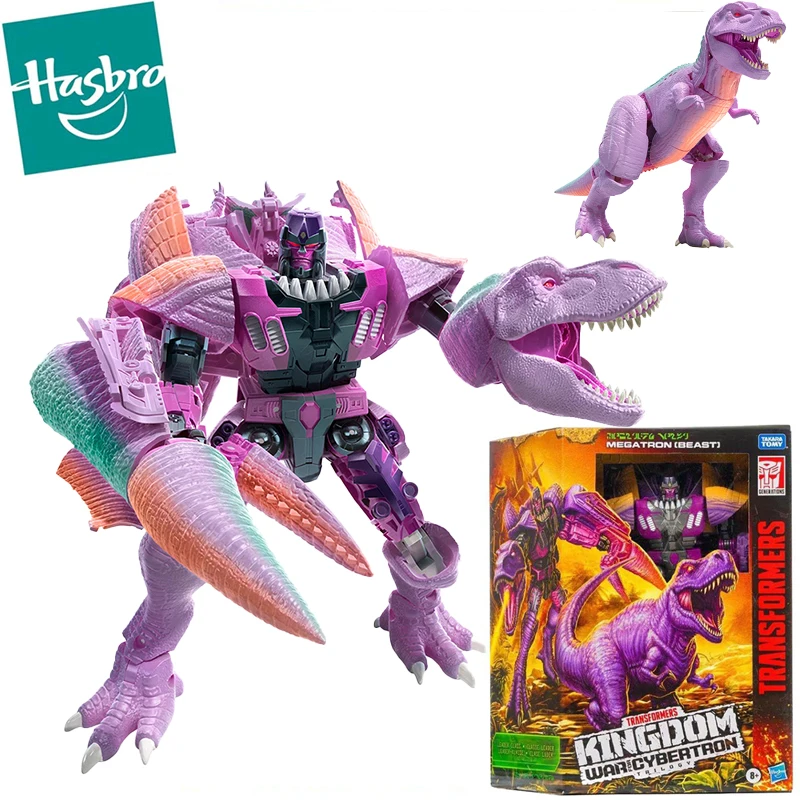 

In Stock Hasbro Transformers Generations Megatron Beast War for Cybertron Kingdom Leader Class Wfc-K10 Action Figure Toys dino