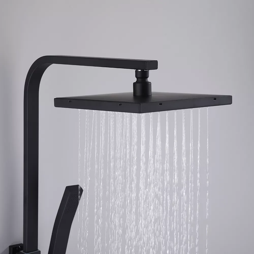 

Black Display Thermostatic Shower Faucet Set Brass Multi-Function Can Extend High Quality Bathroom Bathtub Tap