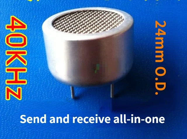 

24mm Integrated Ultrasonic Sensor Transceiver Ranging Probe Frequency 40KHz
