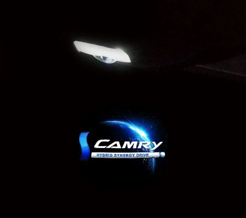 2 шт. автомобильная светодиодная Лазерная лампа-проектор для двери Camry 2006-2021 |