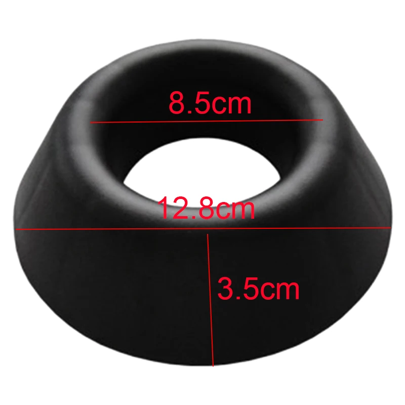 Ball Holder Stand Basketball Football Soccer Rugby Plastic Display Black | Others