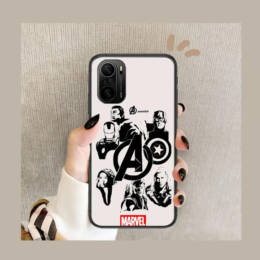 Чехол для телефона deadpool spiderman xiaomi redmi POCO F1 F2 F3 X3 Pro M3 9C 10T Lite NFC черный силиконовый