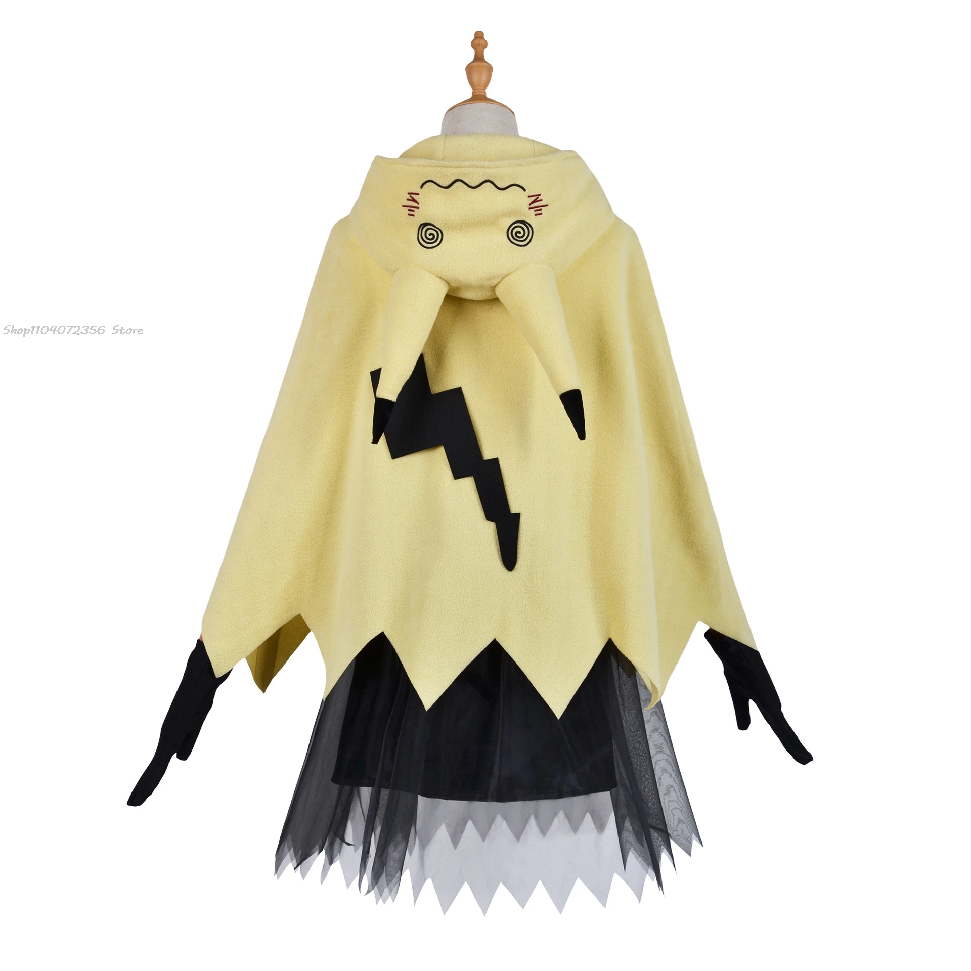 Аниме Мимикю Косплей Костюм Одежда Хэллоуин Вечеринка Comic-con Карнавальная