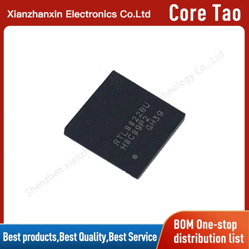 

1pcs/lot RTL8822BU-CG RTL8822BU TFBGA-121 Ethernet transceiver IC in stock
