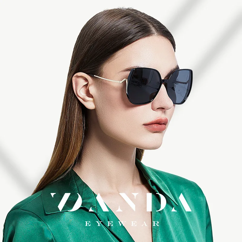 

Internet Celebrity Fashion Polarized Sunglasses Metal Round Face Sunglasses Live Recommended Women's New Sunglasses 2022