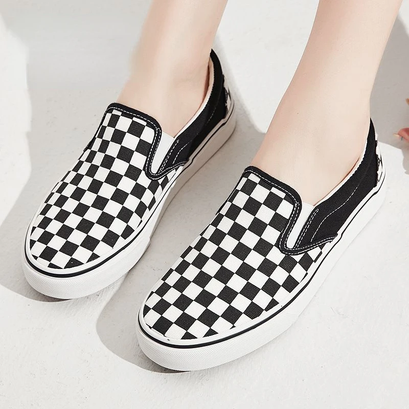 

2022 новые женские парусиновые туфли на плоской подошве