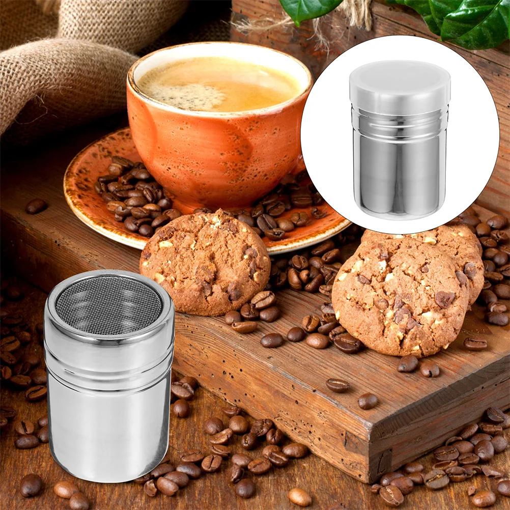 Сито для кофе тряпка шоколада шейкер порошка дозатор сахара полипропиленовая