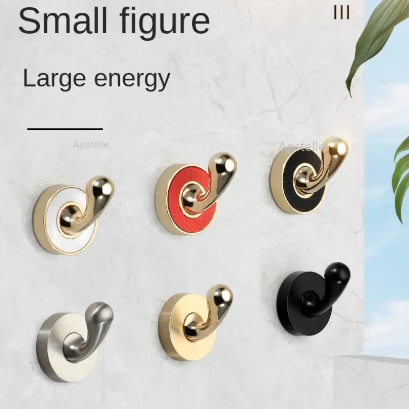 

Zinc Alloy Scarf Hat and Bag Storage Hanger Zinc Alloy Hook Coat Pink Hook Wall-mounted Hooks DIY Wall Decor