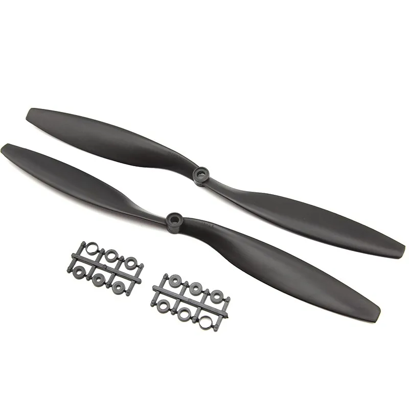 Gemfan углеродный нейлоновый Propeller 7038 8038 8045 9047 1038 1045 1050 1147 1245 с адаптером для RC Multirotor