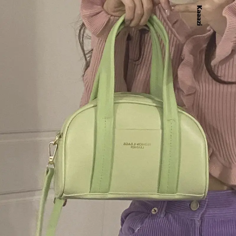 

High Quality Solid Color Handbag Luxury Designer 2023 New Fashion Versatile Crossbody Bag Women's Party Shoulder Bags Casual