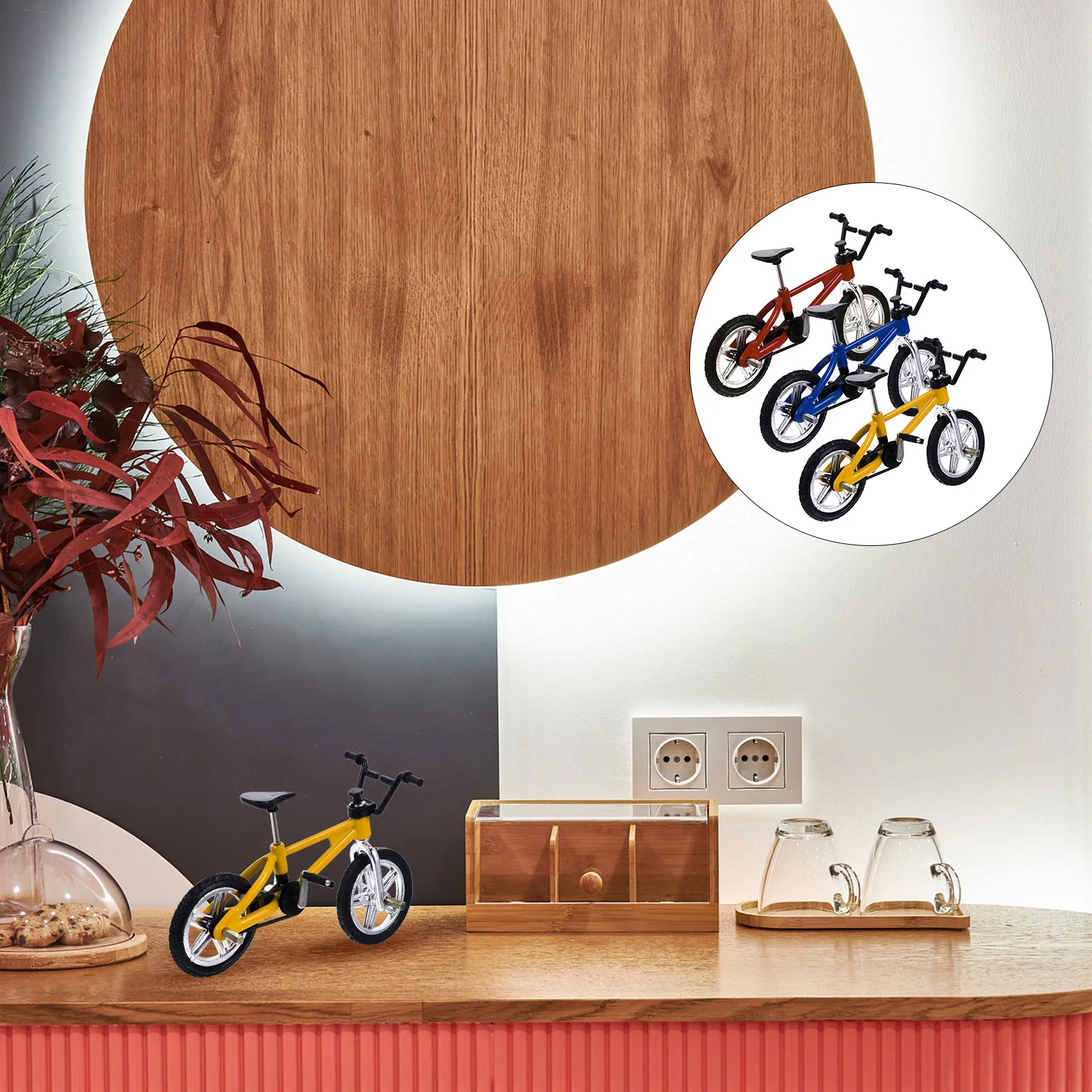 

Finger Bike Toy Sports Gift Mini Toys Adornment Bikes Alloy Miniature Bicycles Plaything Training Device Skateboards