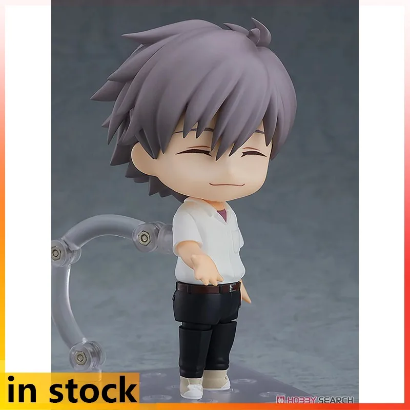 Фото Good Smile Company Евангелион Нендороид # Коллекционная фигурка Нагисы Кавору 1261, 100 мм, аниме-статуэтка из ПВХ №4