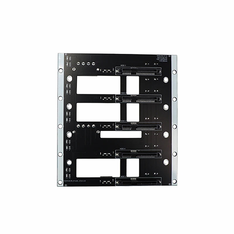 Фото Высокоскоростная плата расширения SATA 6G, шасси NAS-S5, аксессуары, плата с 5 портами SATA для жестких дисков HDD/SSD для ПК, NAS и серверов №5